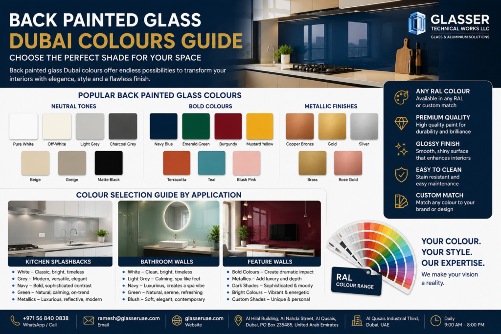 Current image: Back Painted Glass
